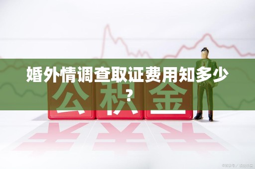 福清婚外情调查取证费用知多少？